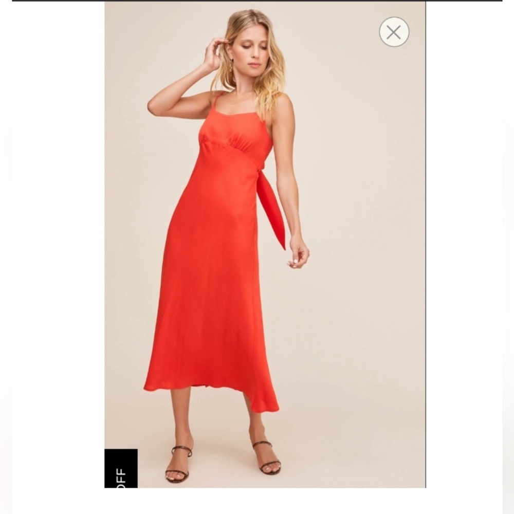 ASTR The Label Charisma Red Midi Dress Size: Small 
NWOT - Picture 3 of 9
